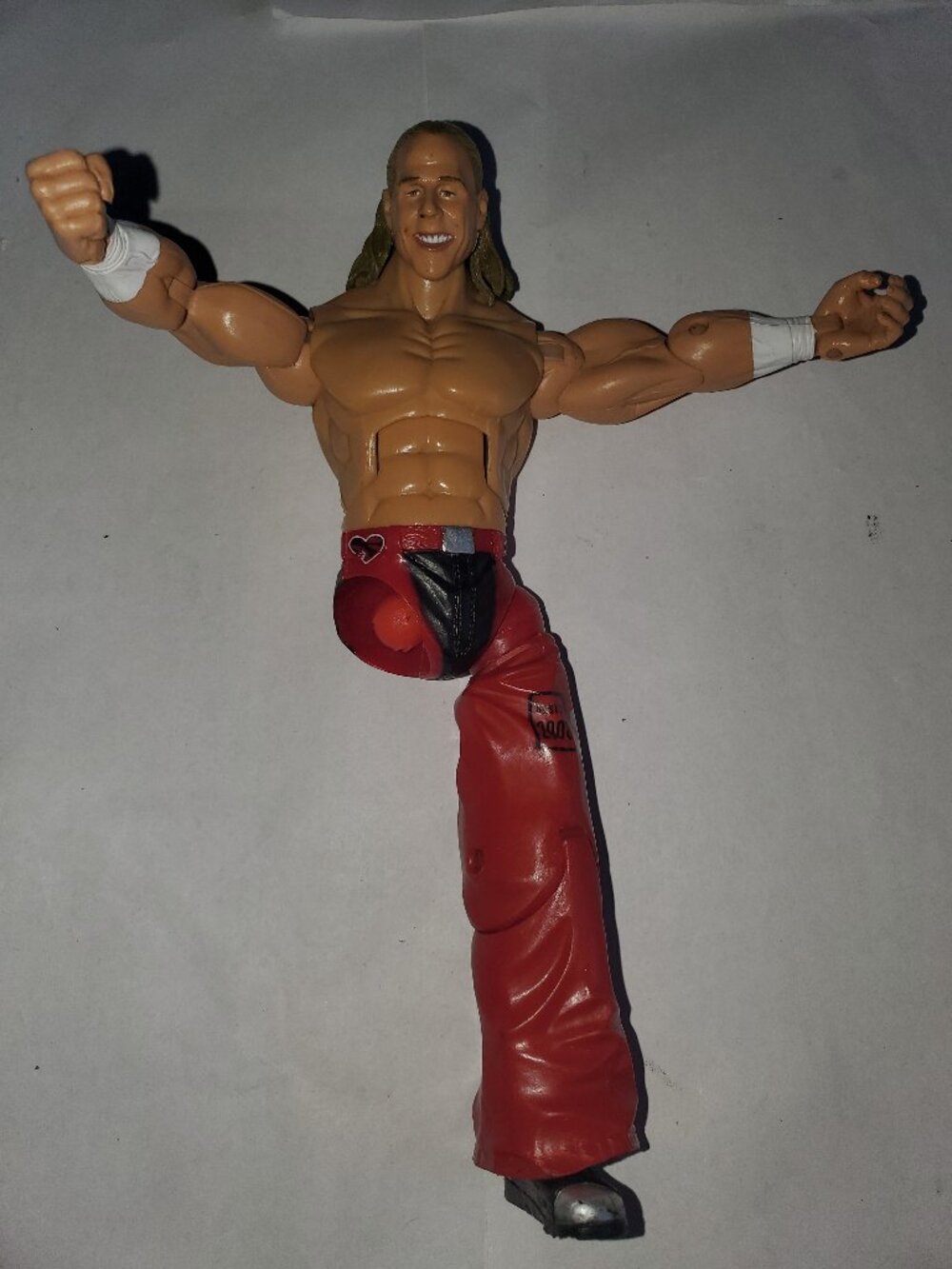 USED VINTAGE WWE WWF 2005 SHAWN MICHAELS ACTION FIGURE WRESTLER